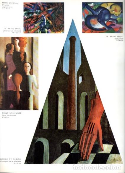 B&uuml;cher: LAMINA V53072: Enigma de la fatalidad por Chirico y serie de mujeres por O. Schelemmer