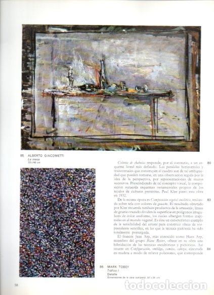 Libri di seconda mano: LAMINA V53076: La mesa por A. Giacometti y Trafico I por M. Tobey