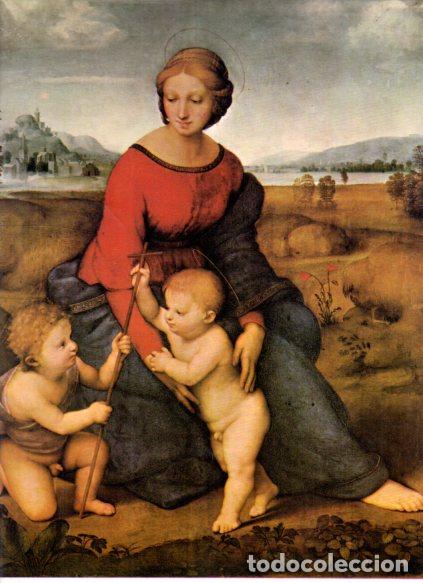 Libri di seconda mano: LAMINA V53092: La Madonna del prado por Rafael Sanzio