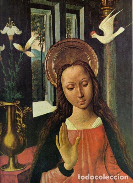 Libros: LAMINA V52919: Anunciacion por Maestro de la Seu d'Urgell, detalle