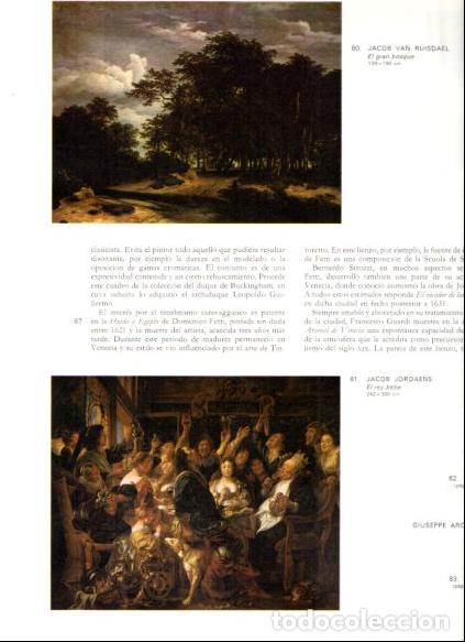 B&uuml;cher: LAMINA V53101: El gran bosque por Jacob van Ruisdael y el rey bebe por Jordaens