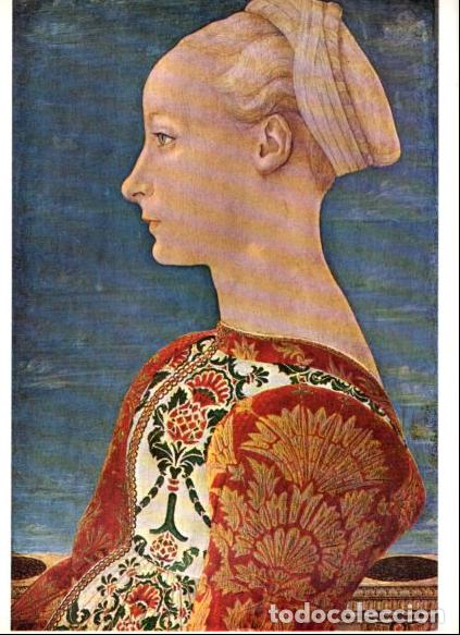 Libri di seconda mano: LAMINA V53105: Retrato de una dama joven por Domenico Veneziano