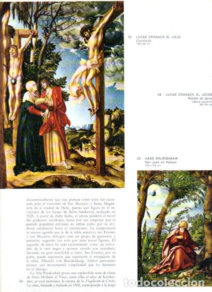 B&uuml;cher: LAMINA V52983: Crucifixion por Cranach El Viejo y San Juan en Patmos por Brurgkmair