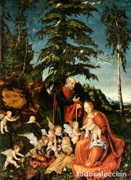 Livres: LAMINA V53120: Descanso en la huida a Egipto por Cranach el Viejo