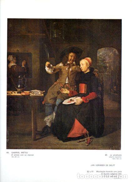 Libri di seconda mano: LAMINA V53023: El artista con su esposa por G. Metsu