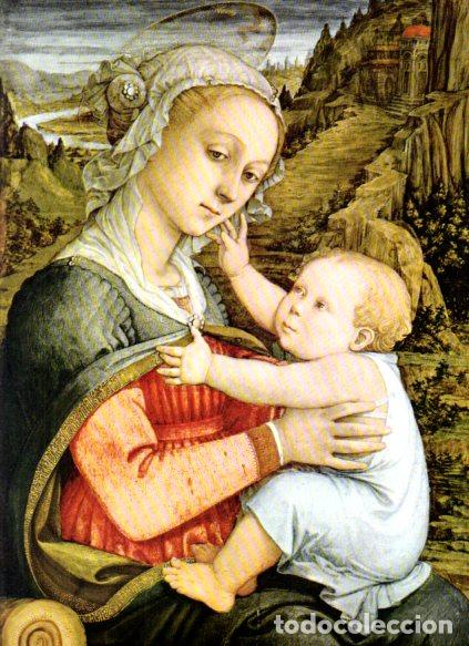 Libri di seconda mano: LAMINA V52989: Madonna por Filippo Lippi