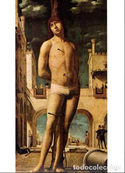 Libri di seconda mano: LAMINA V53009: San Sebastian por Antonello da Messina