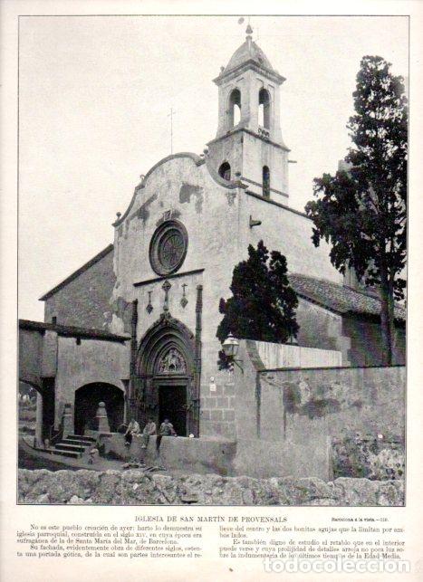 B&uuml;cher: LAMINA V52378: Iglesia de San Martin de Provensals en Barcelona