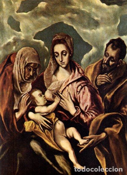 B&uuml;cher: LAMINA V53044: Sagrada Familia por El Greco