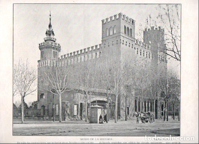 Libros: LAMINA V52402: Museo de Historia en Barcelona