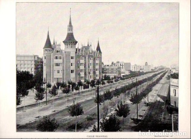 B&uuml;cher: LAMINA V52412: Avenida Diagonal de Barcelona