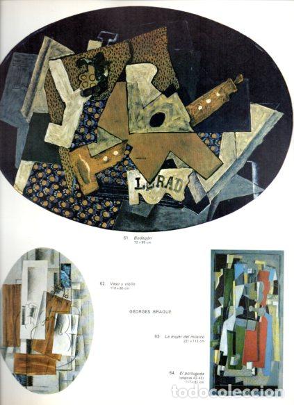 books: LAMINA V53069: Bodegon, vaso y violin y mujer del musico por G. Braque