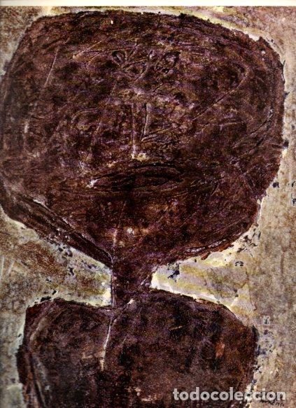 books: LAMINA V53079: Retrato fluidico de Werner Schenk por J. Dubuffet