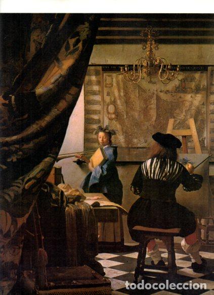 Libri di seconda mano: LAMINA V53104: El pintor en su taller por Vermeer de Delft