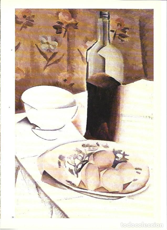 Libros: LAMINA 41107: Bodegon con huevos y botella - Juan Antonio Gaya Nu&ntilde;o