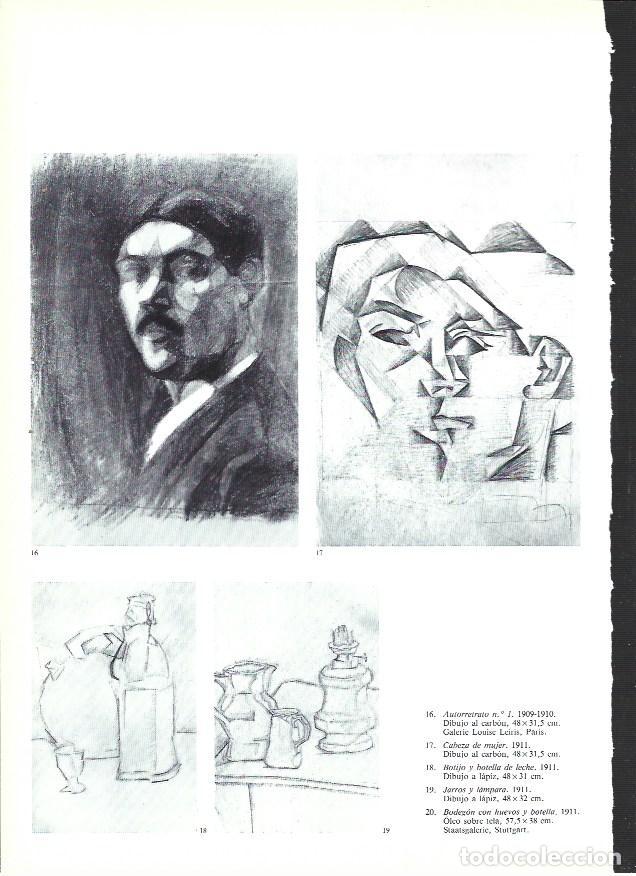 Libri di seconda mano: LAMINA 41106: Autorretrato y Cabeza de mujer - Juan Antonio Gaya Nu&ntilde;o