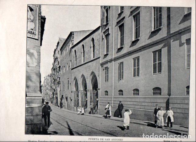 Libros: LAMINA V52350: Puerta de San Antonio en Barcelona