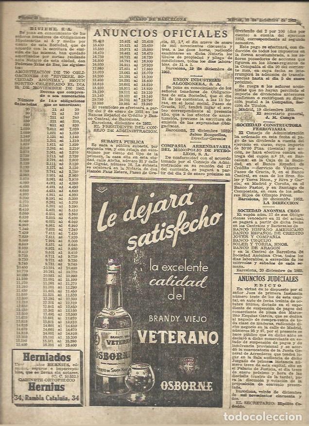 Libri di seconda mano: LAMINA 41162: Publicidad de Brandy Soberano - VVAA