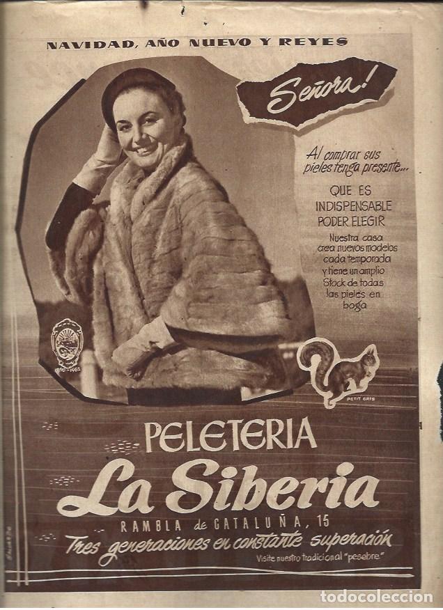 Libri di seconda mano: LAMINA 41172: Publicidad de Peleteria La Siberia de Barcelona - VVAA