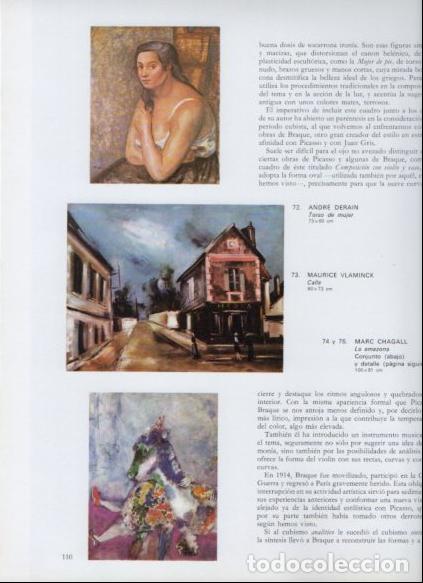 Libri di seconda mano: LAMINA V53179: Torso de mujer por A. Derain. Calle por Vlaminck. Amazona por Chagall