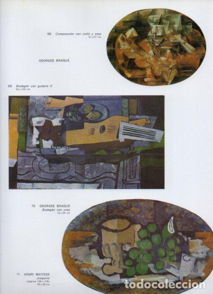 Livres: LAMINA V53178: Composicion con violin, Bodegon con guitarra III y Bodegon con uvas por G. Braque