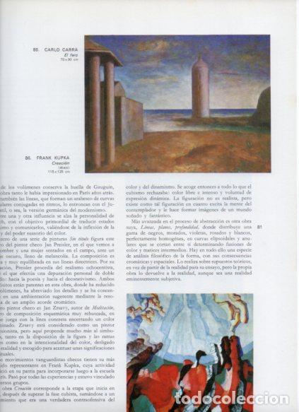 Libros: LAMINA V53183: El fato por Carlo Carra y Creacion por Frank Kupka