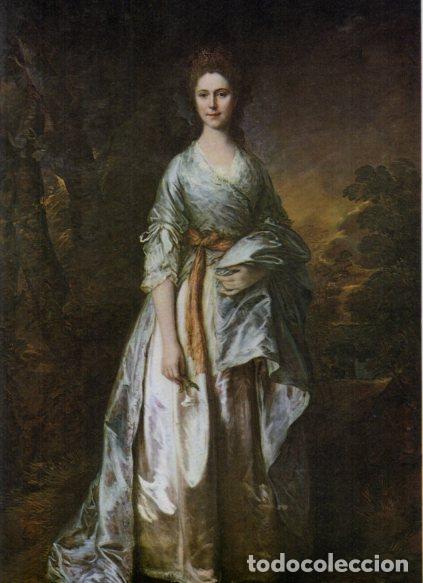 Libri di seconda mano: LAMINA V53200: Retrato de lady Eardley por T. Gainsborough