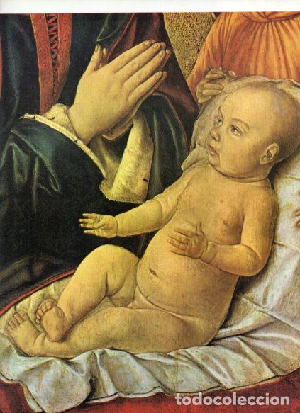 Livros em segunda m&atilde;o: LAMINA V53218: Virgen de los angeles por Maestro de Moulins, detalle.
