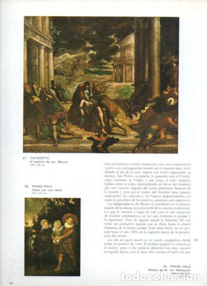 Livros em segunda m&atilde;o: LAMINA V53224: El martirio de san Marcos por Tintoretto y Ni&ntilde;os con cabra por F. Hals