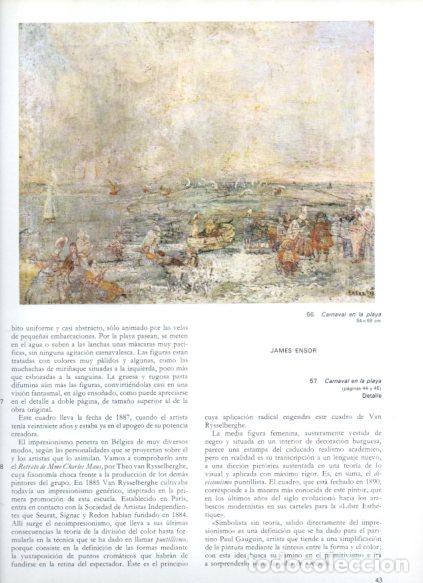 Libros: LAMINA V53234: Carnaval en la playa por James Ensor