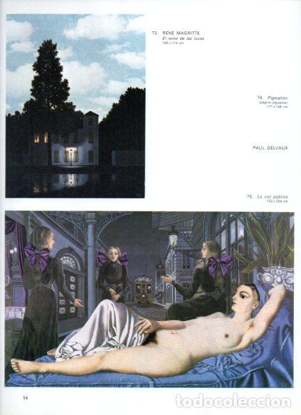 Libri di seconda mano: LAMINA V53239: Reino de la luces por Magritte y La voz publica por Paul Delvaux