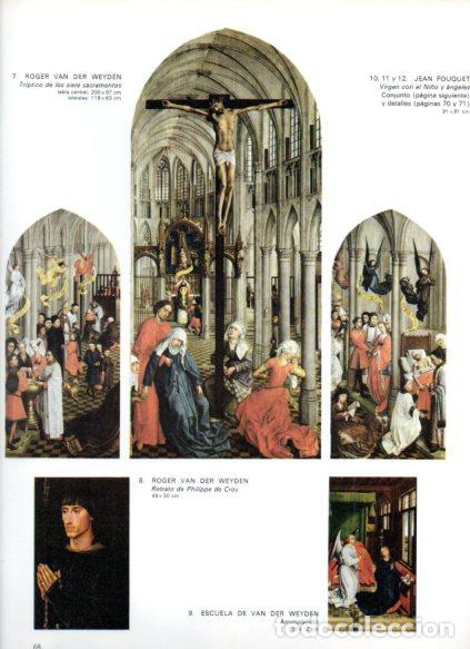 Libri di seconda mano: LAMINA V53244: Triptico los 7 sacramentos por Roger van der Weyden