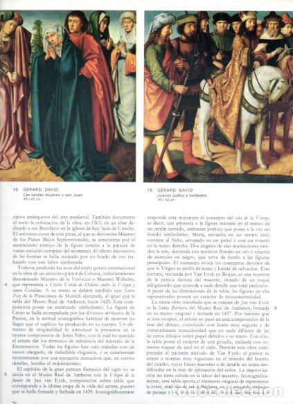 B&uuml;cher: LAMINA V53248: Las santas mujeres y san Juan y Jueces judios y soldados por G. David