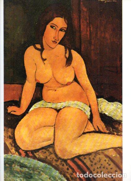 B&uuml;cher: LAMINA V53265: Desnudo sentado por Modigliani