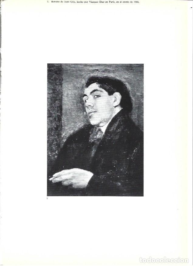 Libri di seconda mano: LAMINA 41105: Retrato de Juan Gris, por Vazquez Diaz - Juan Antonio Gaya Nu&ntilde;o