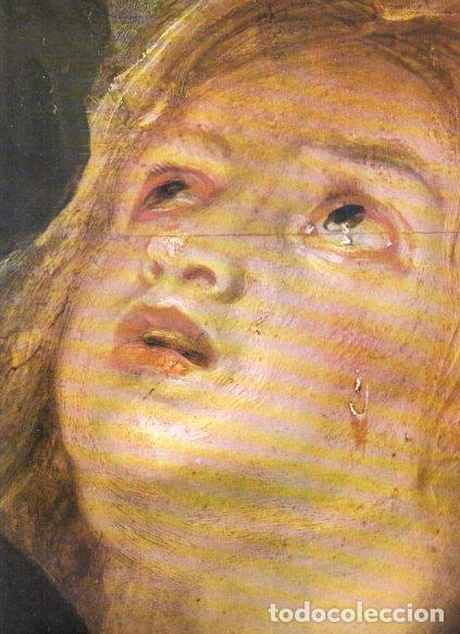 Libri di seconda mano: LAMINA V53258: Cristo entre dos ladrones por Rubens. Detalle