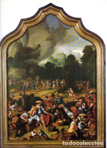 B&uuml;cher: LAMINA V53275: Adoracion del becerro de oro por Lucas van Leyden