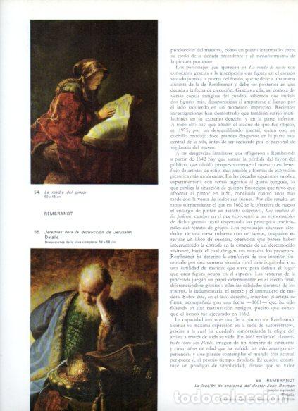 B&uuml;cher: LAMINA V53285: La madre del pintor y Jeremias llora por Rembrandt