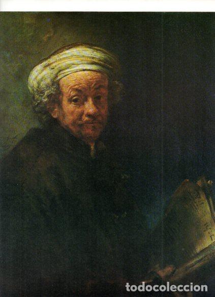 Libros: LAMINA V53283: Autorretrato como san Pablo por Rembrandt