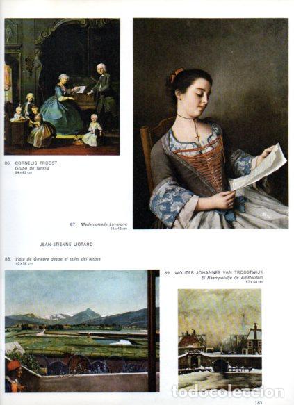 Libros: LAMINA V53295: Mademoiselle Lavergne y Vista de Ginebra por Jean E. Liotard