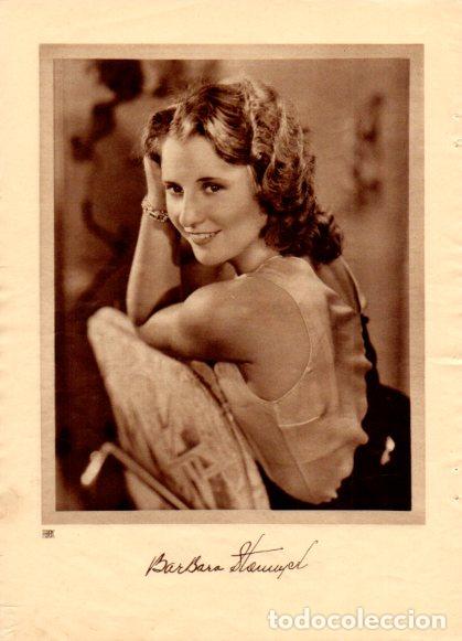 Libros: LAMINA V53333: Barbara Stanwyck