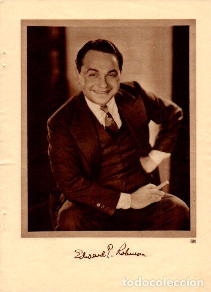 Libros: LAMINA V53338: Edward G. Robinson