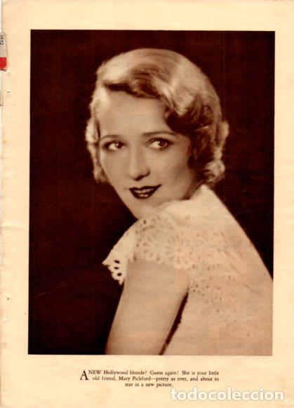 Libros: LAMINA V53344: Mary Pickford