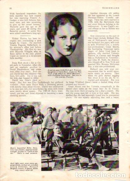 Libros: LAMINA V53355: Howard Hughes and Irene Rich