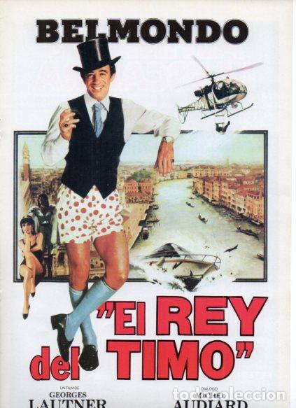 Livres: LAMINA V53368: El rey del timo con Jean Paul Belmondo