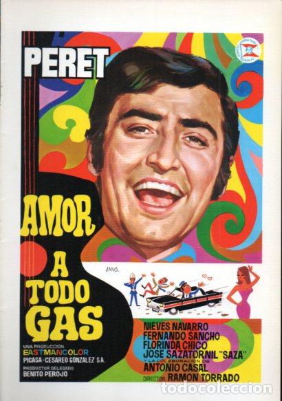 Libri di seconda mano: LAMINA V53373: Amor a todo gas con Peret