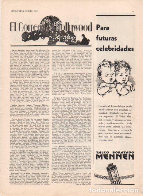 Livres: LAMINA V53403: Publicidad talco boratado Mennen