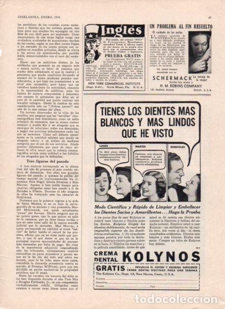 Livres: LAMINA V53408: Publicidad crema dental Kolynos