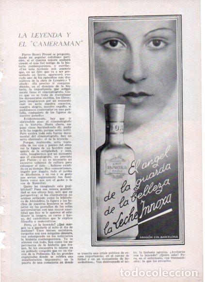 Libri di seconda mano: LAMINA V53458: Publicidad leche Innoxa