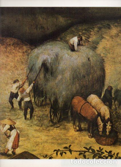Livros em segunda m&atilde;o: LAMINA V53167: La cosecha de heno por Pieter Brueghel el Viejo. Detalle